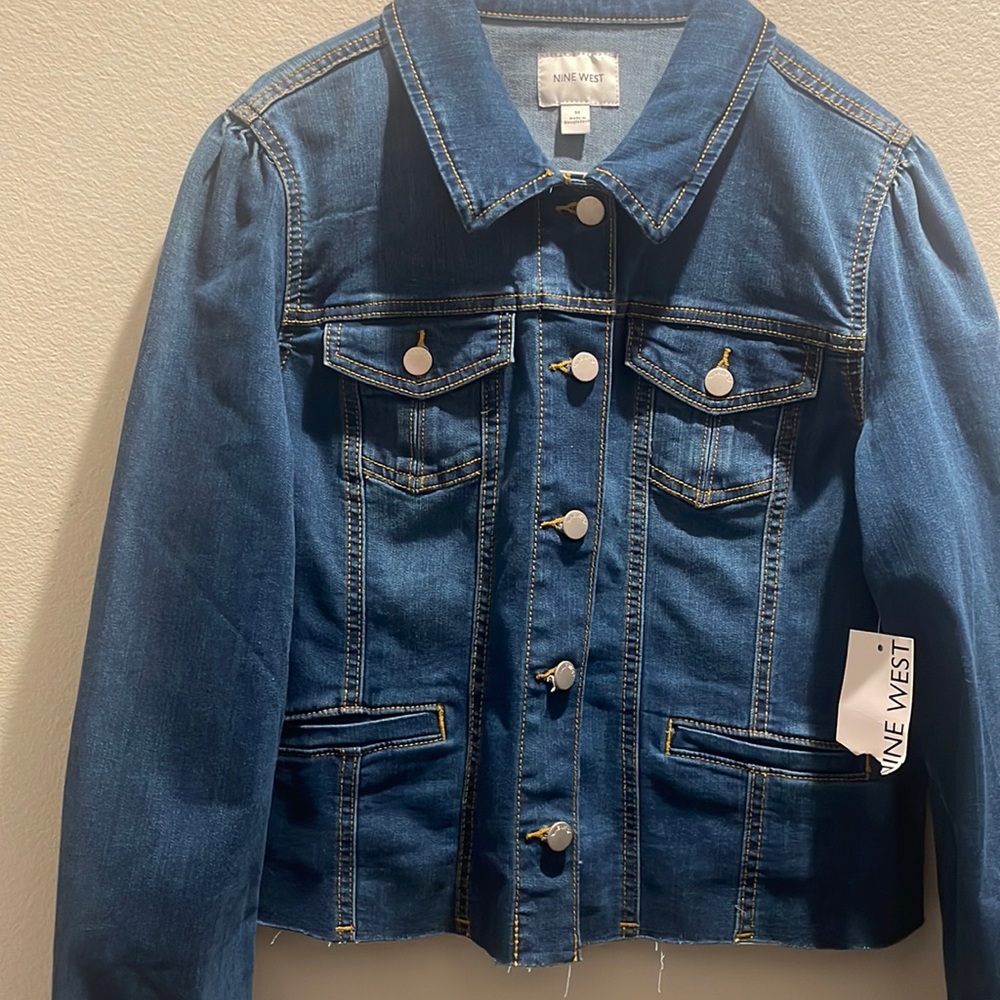 Brand new jean jacket size medium
